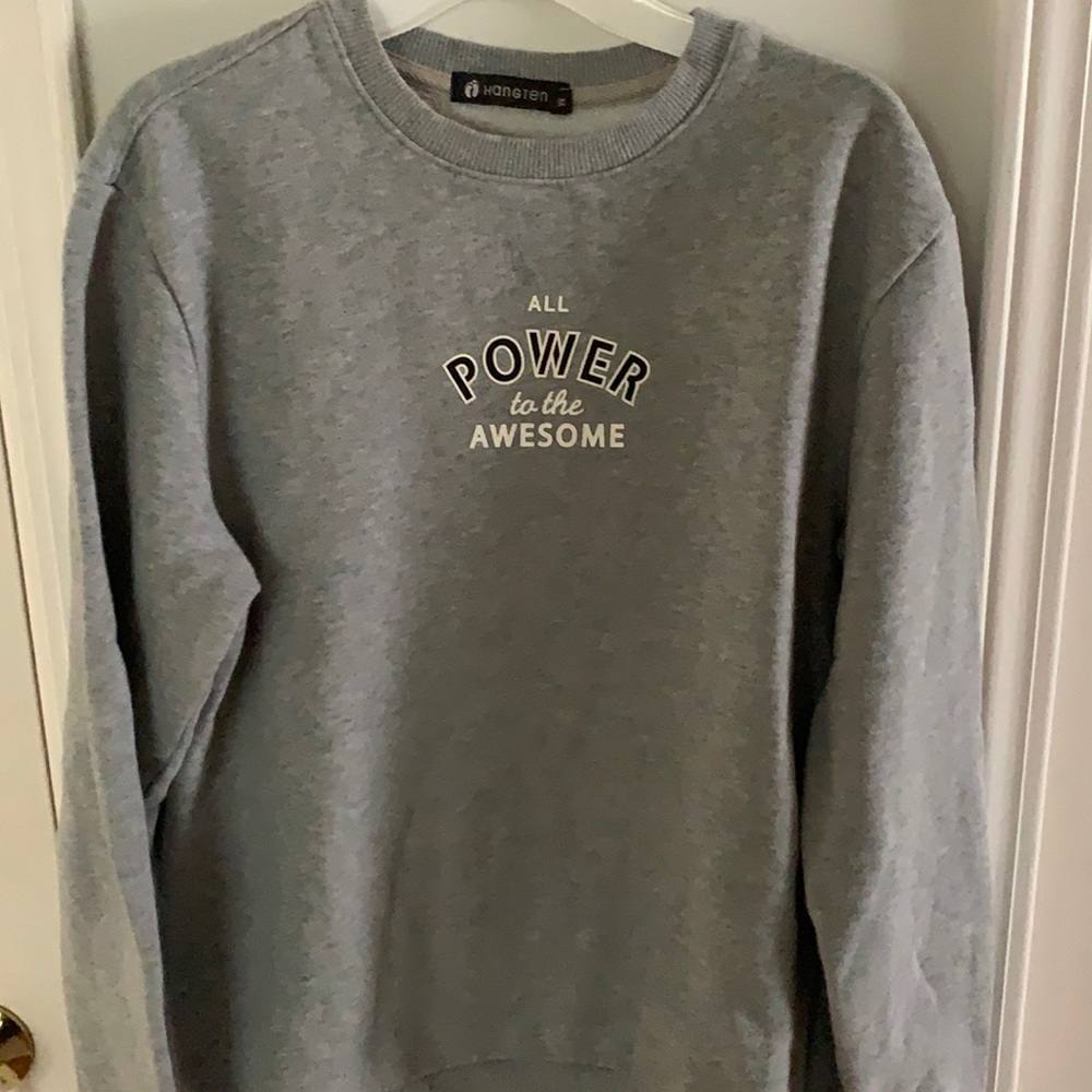 All power to the awesome crewneck